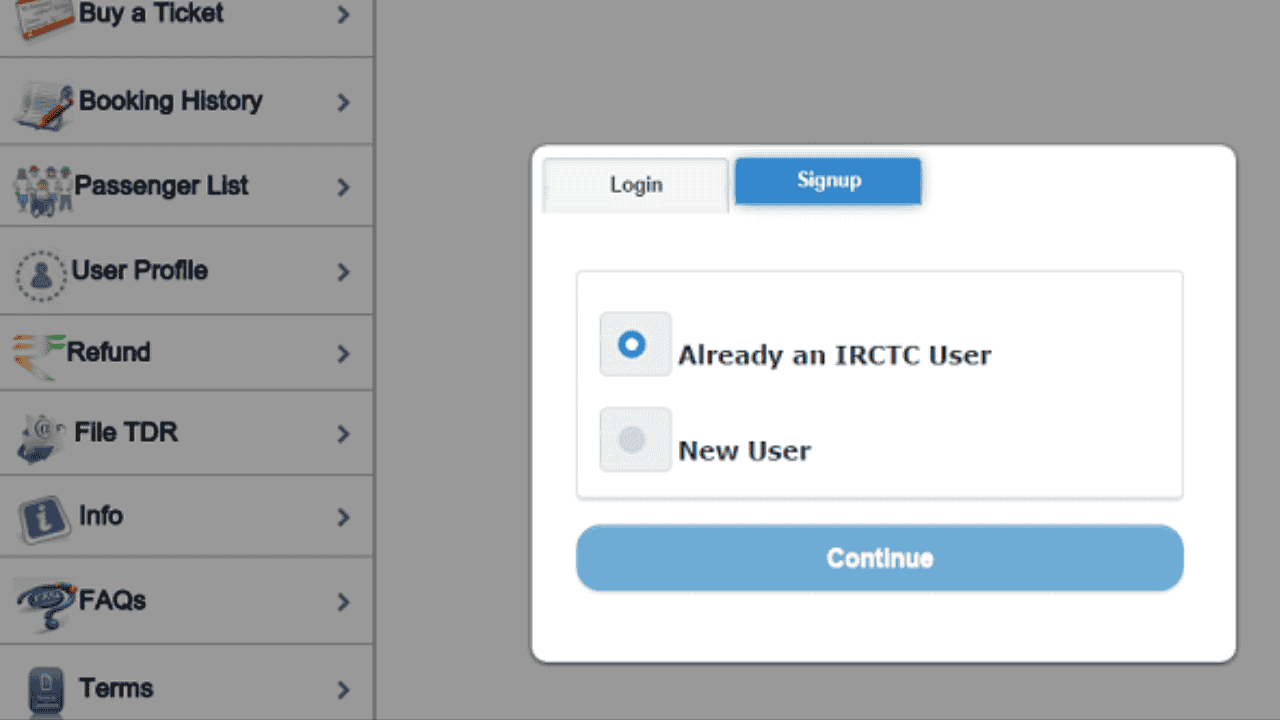 IRCTC 
