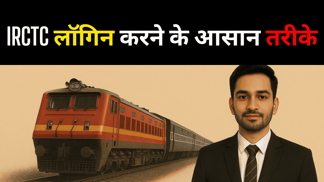 IRCTC Login ID करने का आसान तरीका | IRCTC Login ID और Password बदलने की नई ट्रिक 2025
