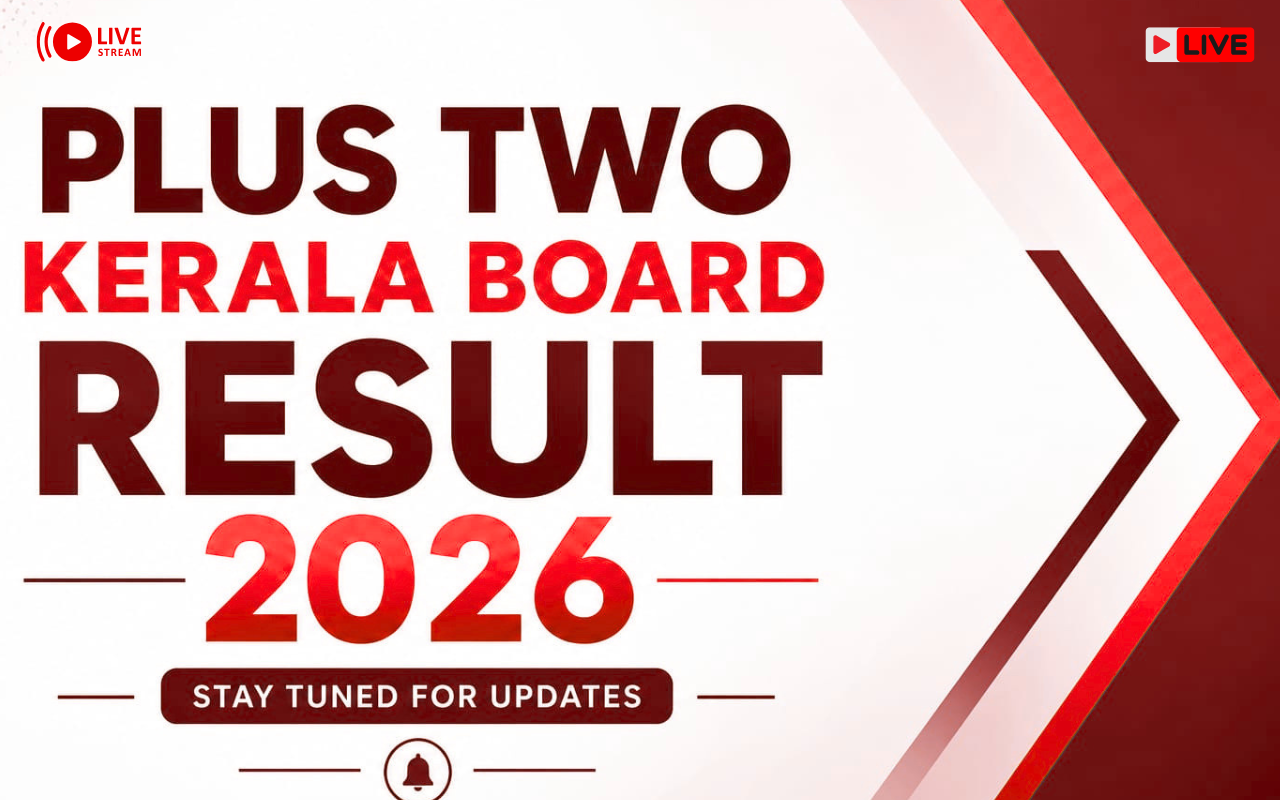 Plus Two Kerala Board Result 2026 Live Update