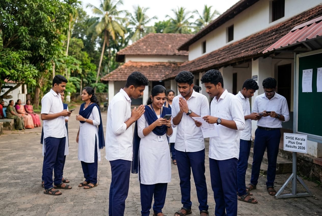 Kerala DHSE Plus One Result 2026