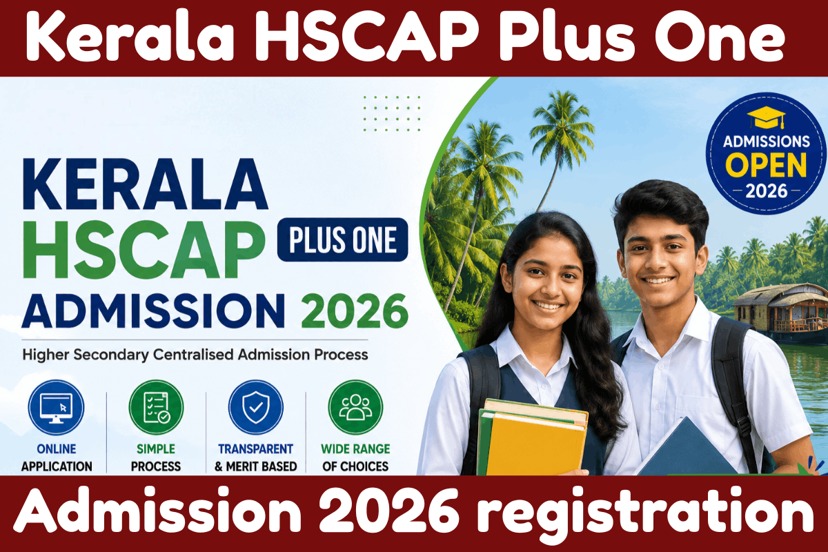 kerala hscap plus one admission 2026