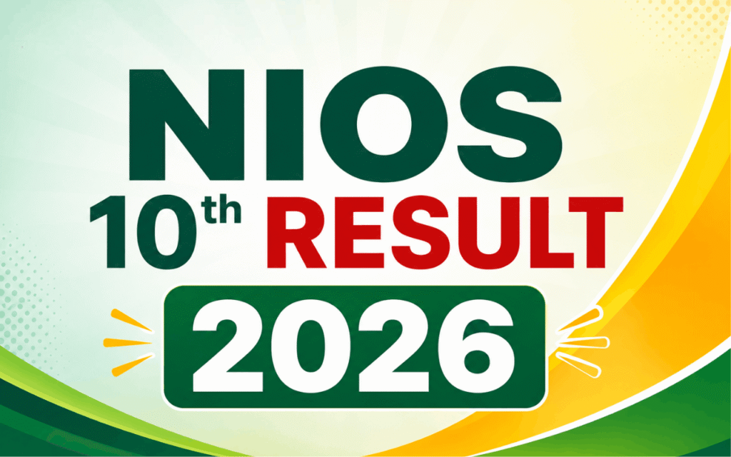 NIOS 2026 10th Result