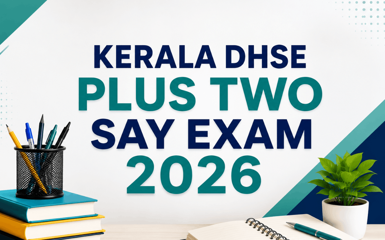 Kerala DHSE Plus Two SAY Exam 2026