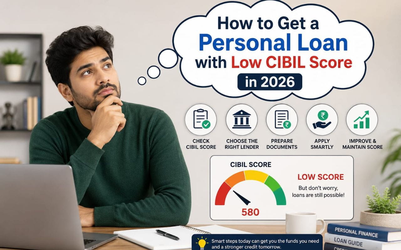 personal loan with low cibil score in 2026