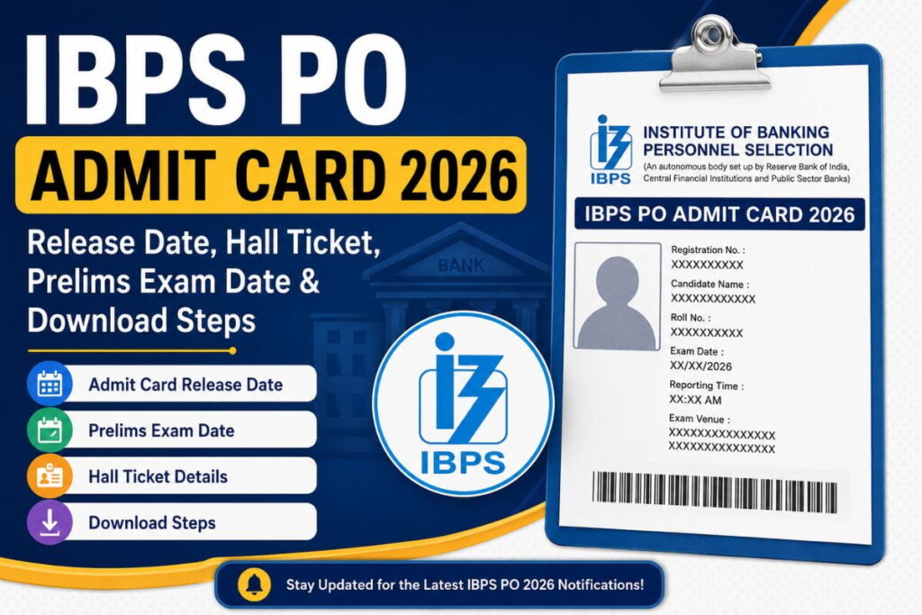 IBPS PO Admit Card 2026