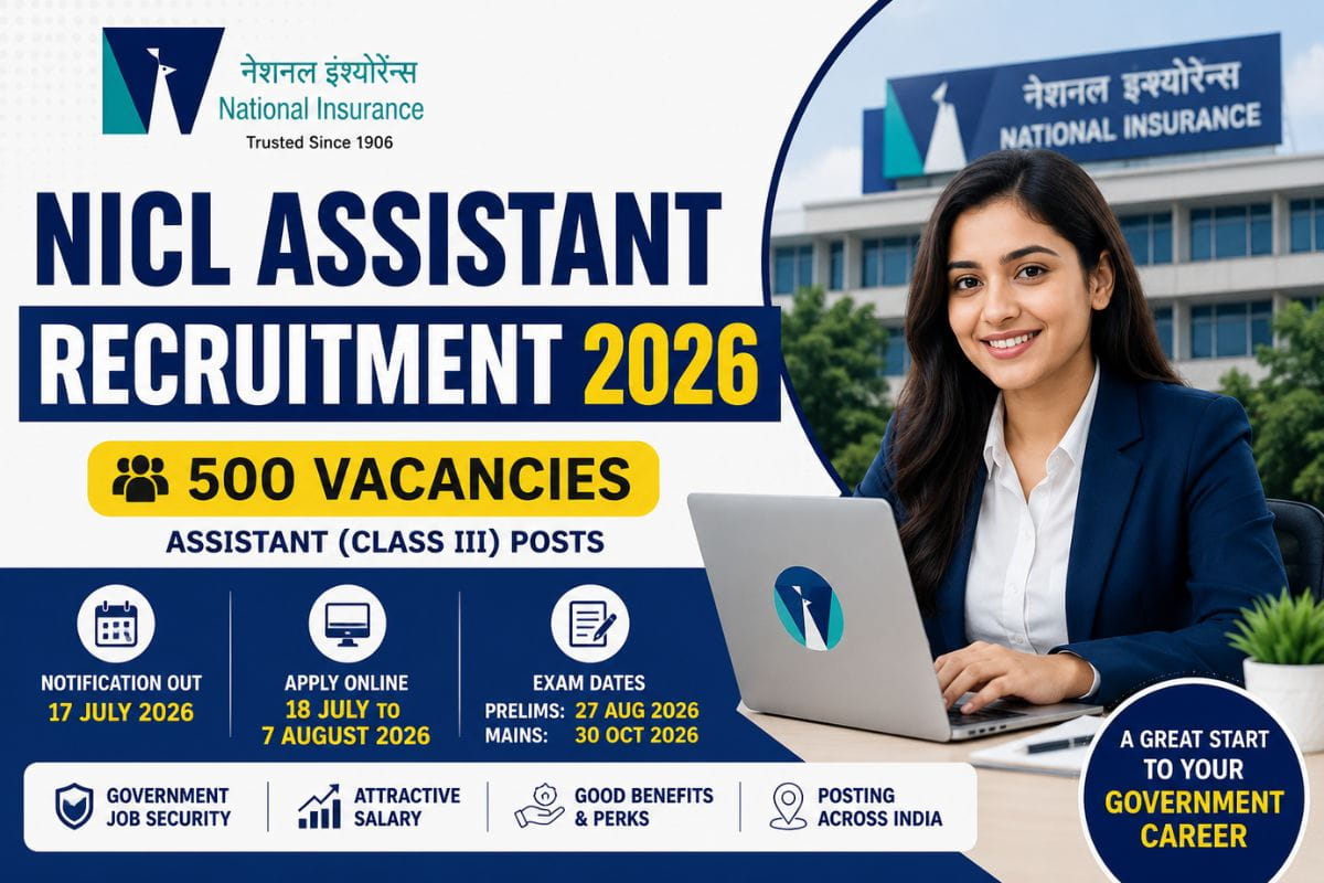 NICL Assistant Recruitment 2026