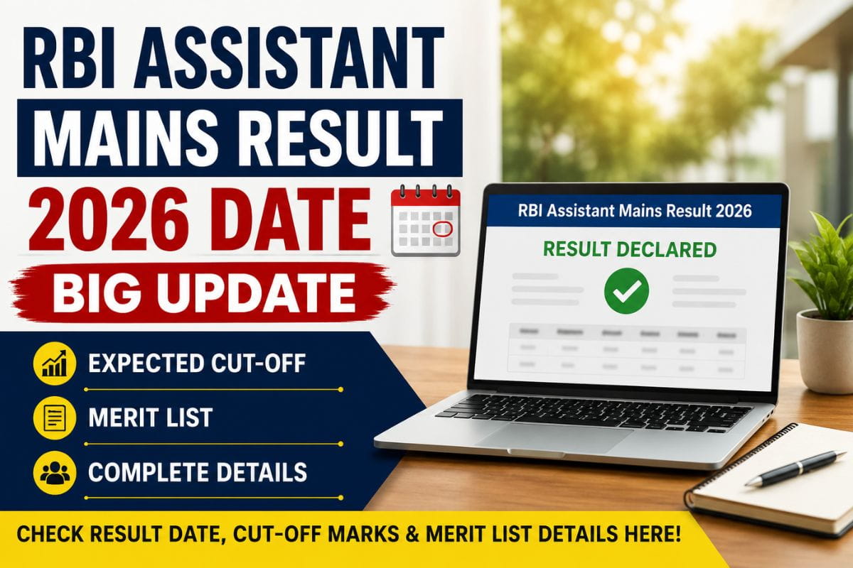 RBI Assistant Mains Result