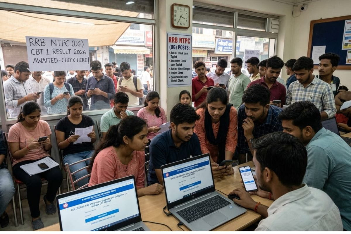 RRB NTPC UG CBT 1 Result 2026