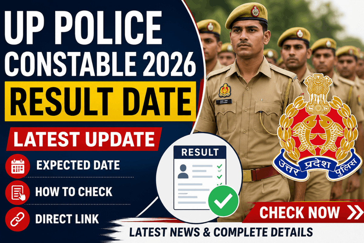 UP Police Constable 2026 Result Date