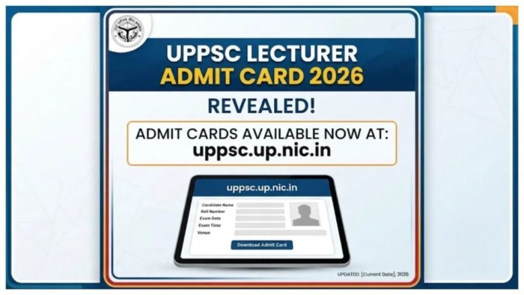 UPPSC Admit Card 2026 Released
