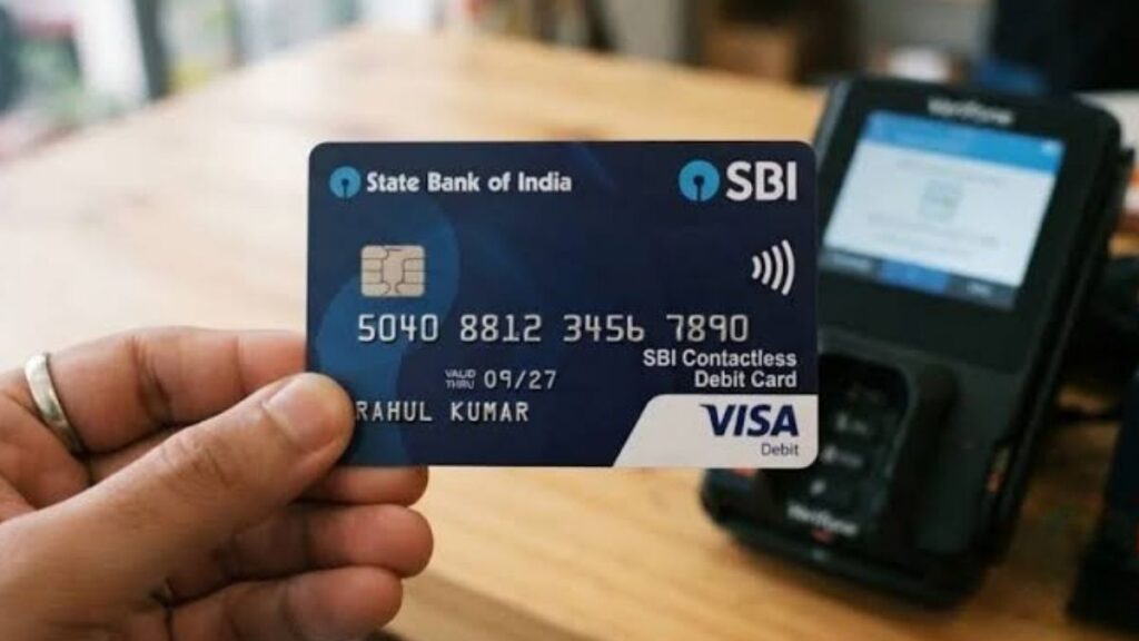 SBI Contactless Debit Card