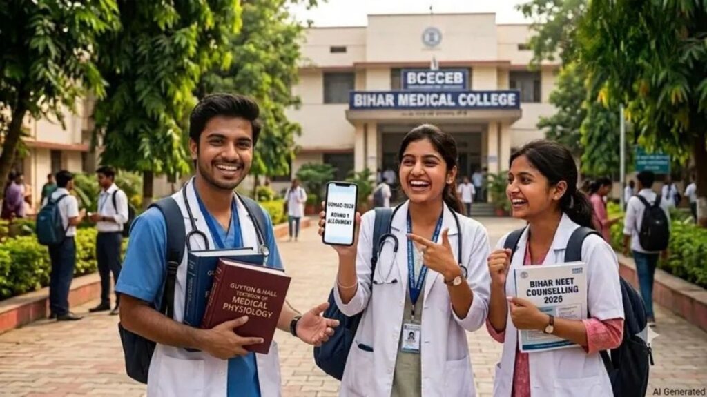 Bihar NEET UG Round 1 Result 2026