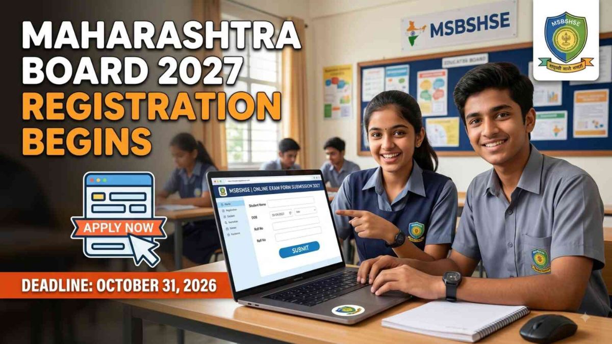 Maharashtra HSC 2027 Registration