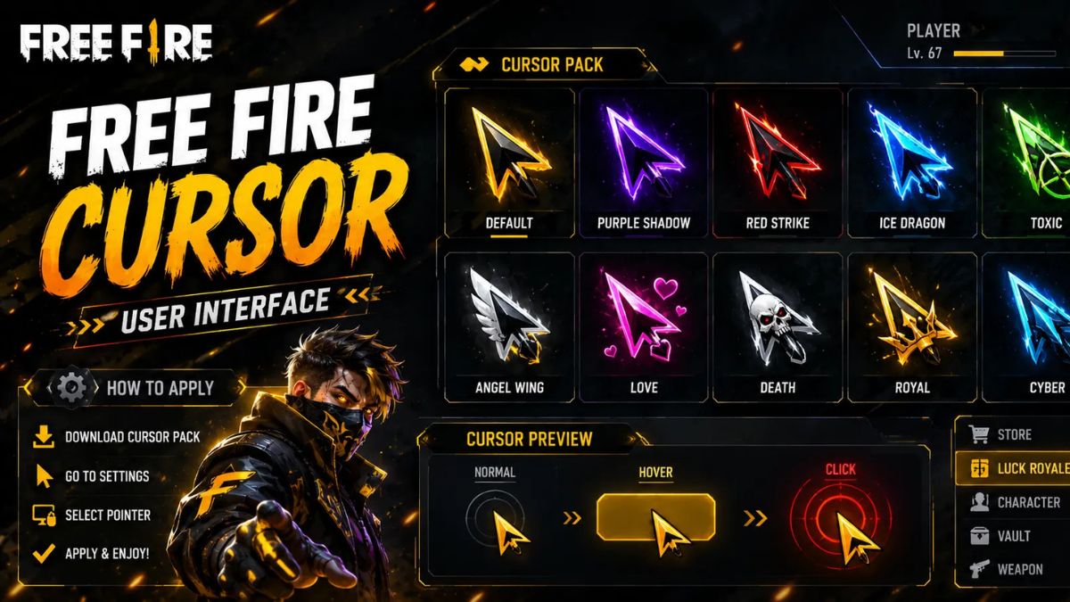 Free Fire Cursor User Interface Guide 2026
