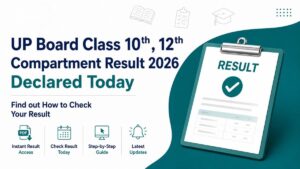 UP Board Compartment Result 2026 Declared