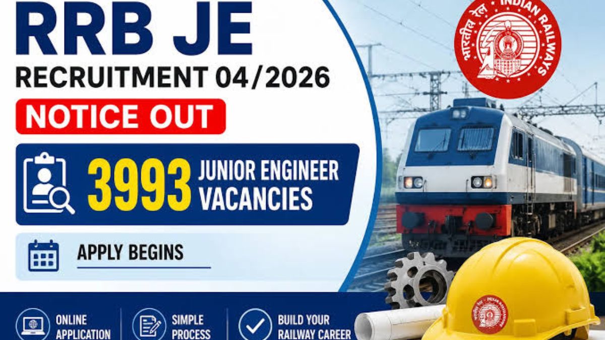 RRB JE Vacancy 2026