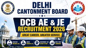 DCB JE Vacancy 2026