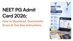 NEET PG Admit Card 2026