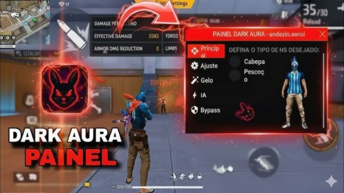 Dark Aura Panel in Free Fire