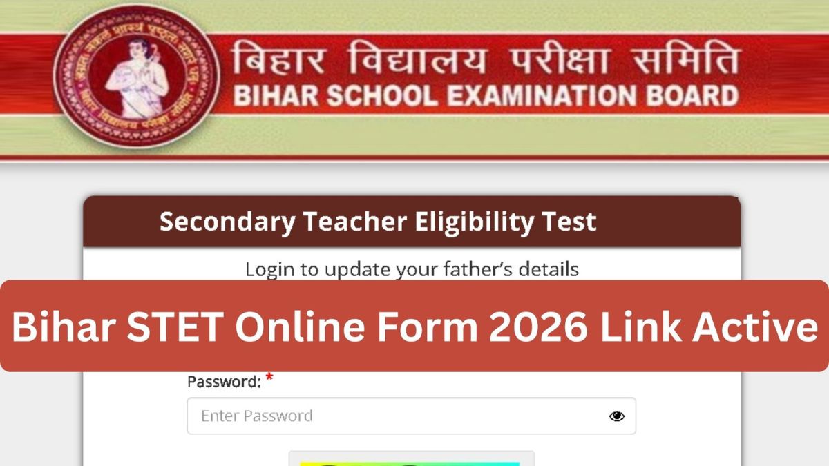 Bihar STET 2026 Registration Begins