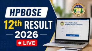 HPBOSE 12th Supplementary Result 2026