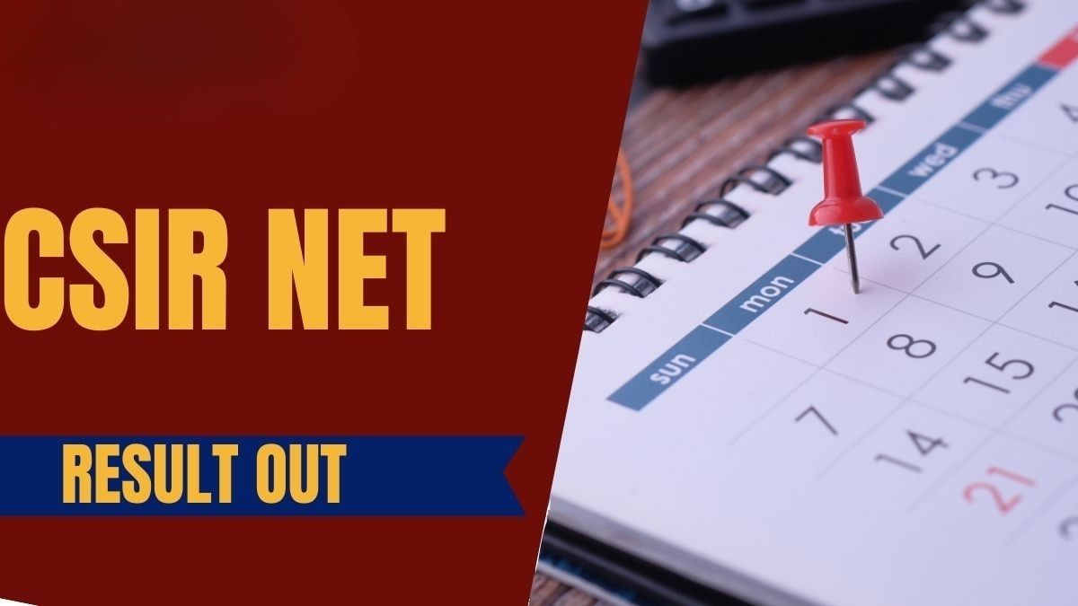 CSIR NET Result 2026 Out