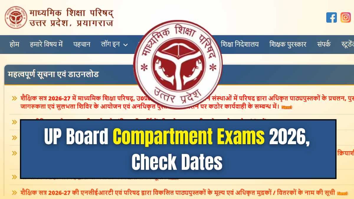 UP Board Compartment Class 10th Result 2026