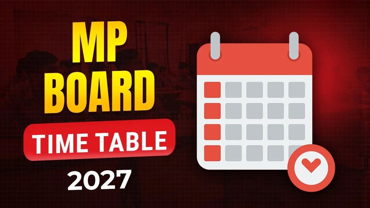 MP Board 10th Exam Schedule 2027 Announced
