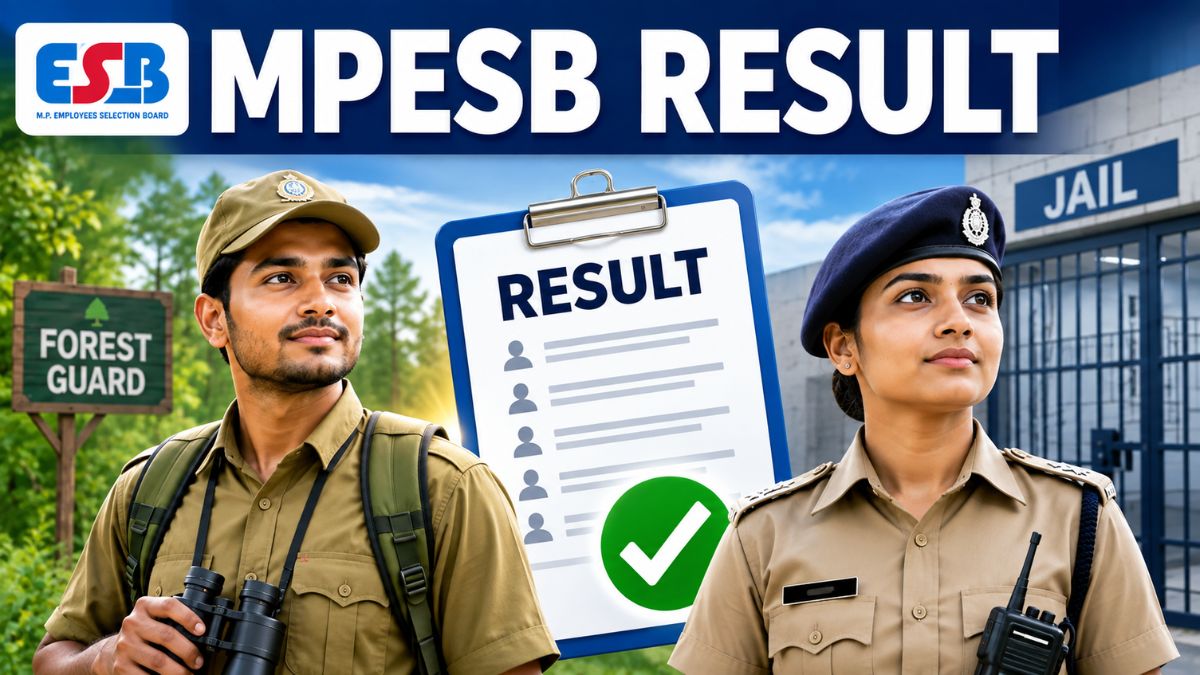 MPESB Forest Guard Recruitment Result 2026