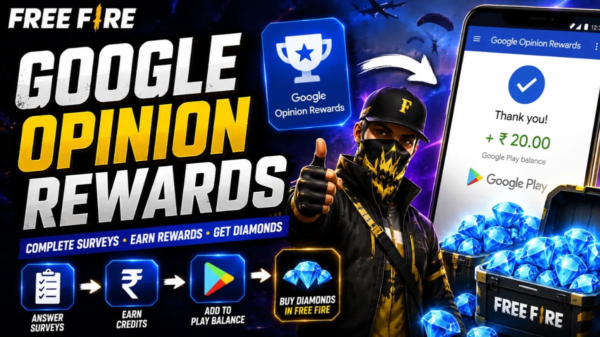 Free Fire Google Opinion Rewards 2026