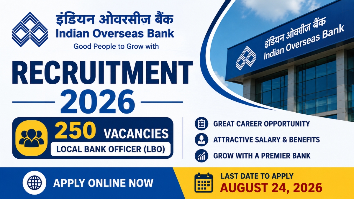 Indian Overseas Bank Recruitment 2026