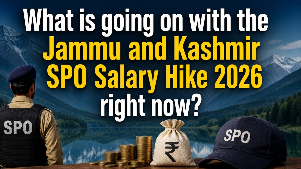 Jammu and Kashmir SPO Salary Hike 2026