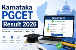 Karnataka PGCET Result 2026