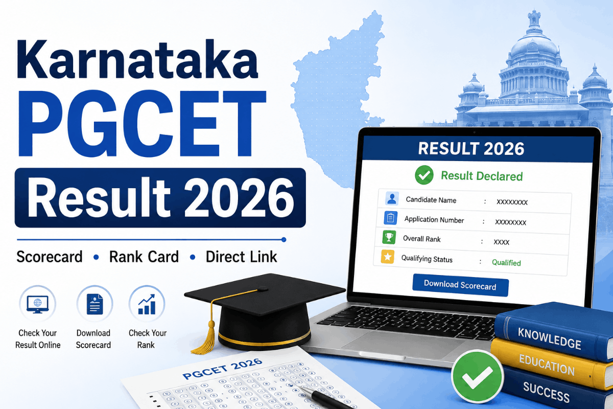 Karnataka PGCET Result 2026