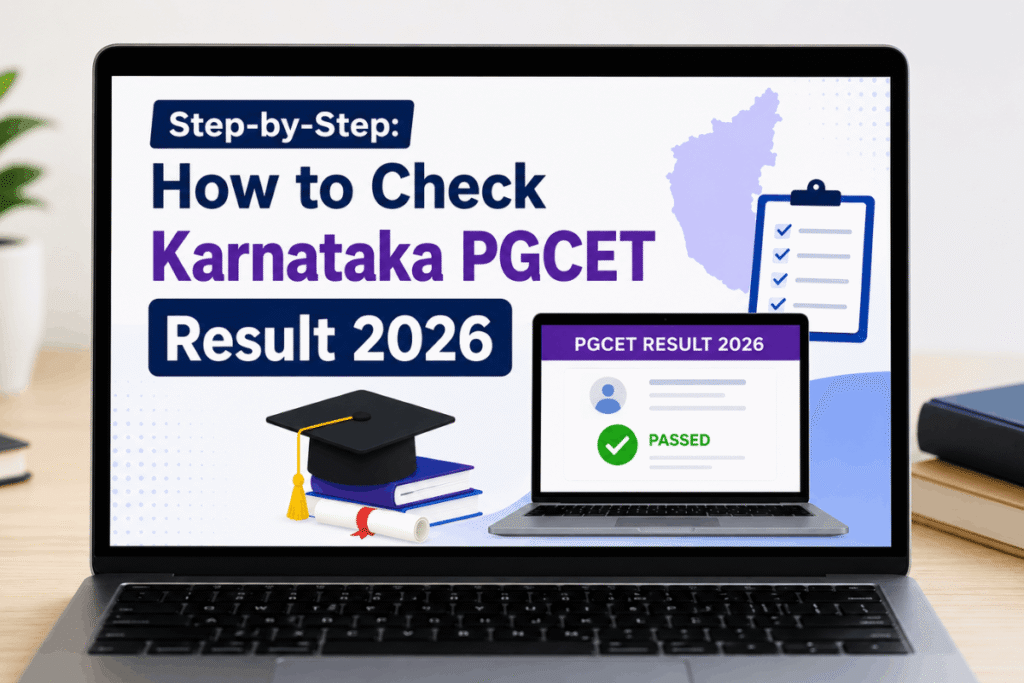Karnataka PGCET Result 2026