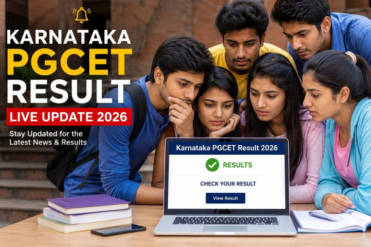 Karnataka PGCET Result Live Update 2026