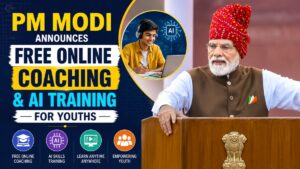 PM Modi Announces Online Training Initiative