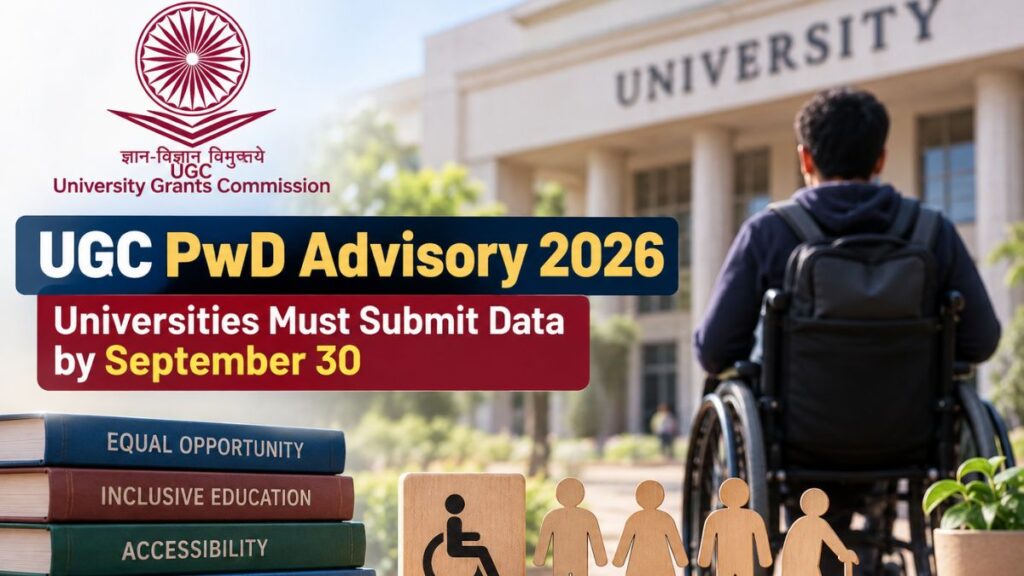 UGC PwD Advisory 2026