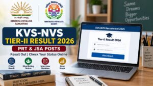 KVS NVS Tier 2 Result 2026 Out