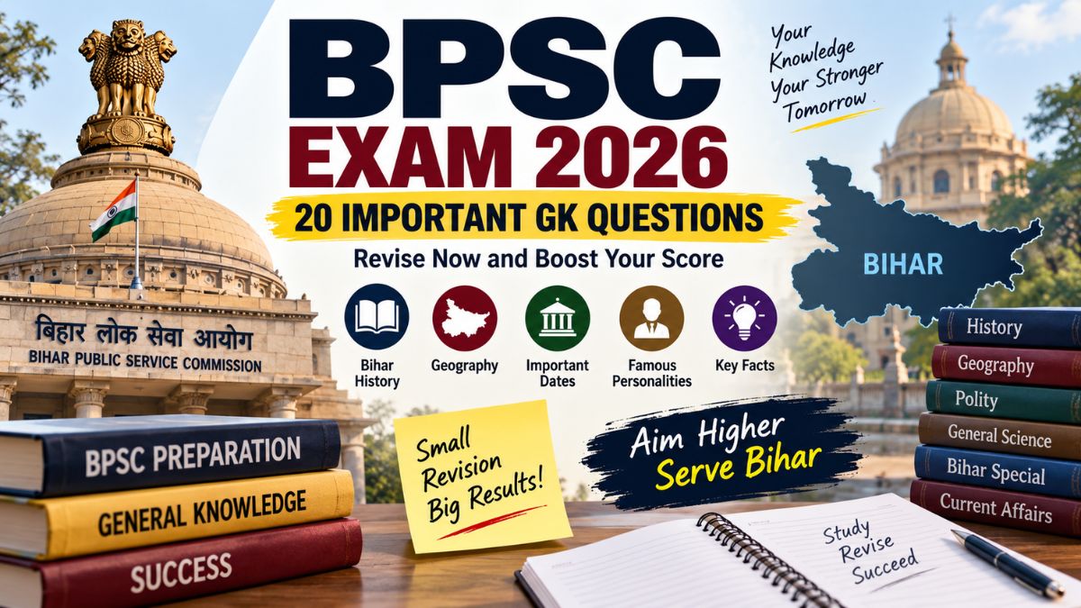 BPSC GK Questions 2026