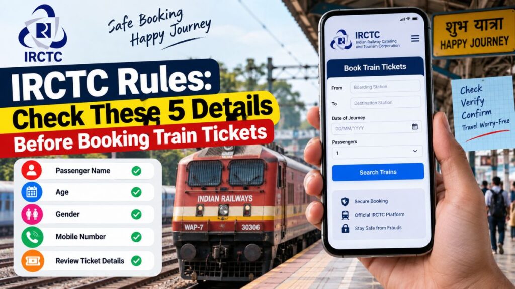 IRCTC Rules