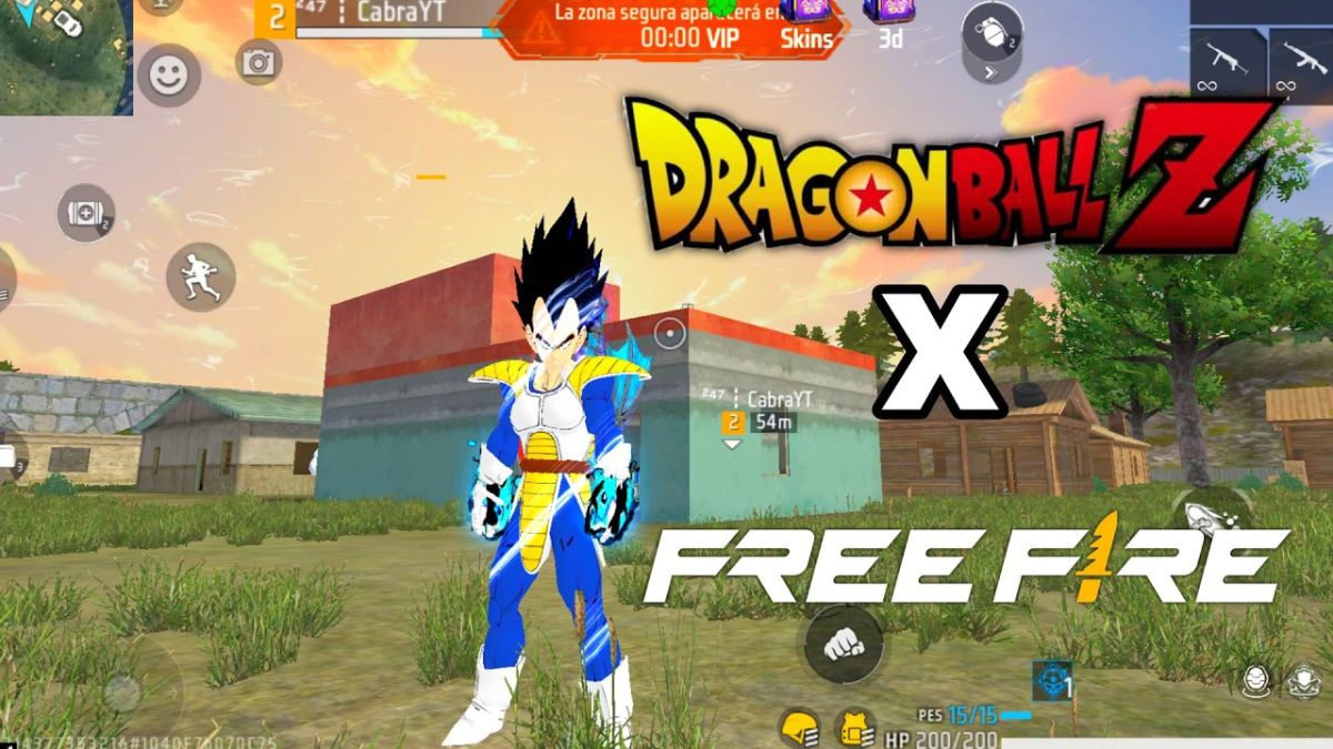 Vegeta Free Fire Character