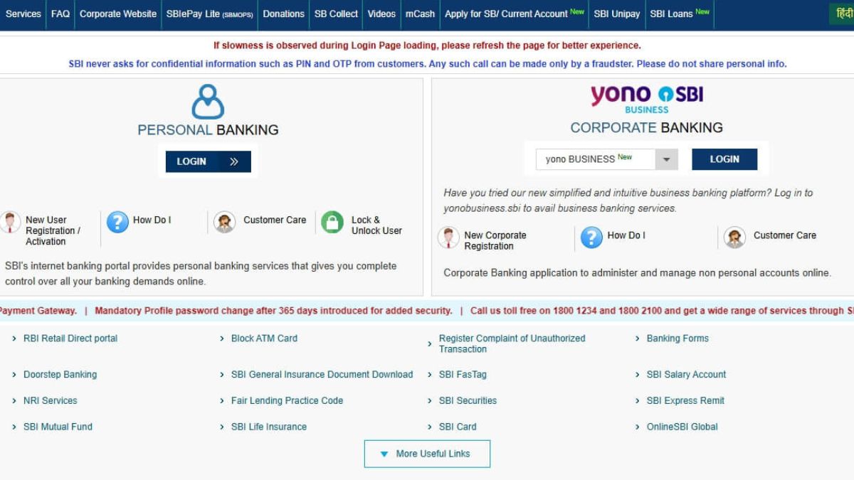 SBI Account Statement