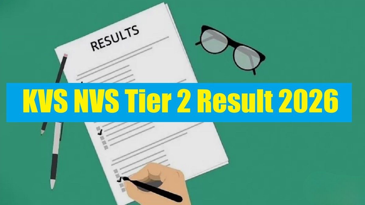 KVS NVS Tier 2 Result 2026 Out