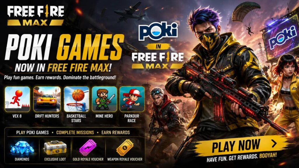 Poki Games in Free Fire MAX