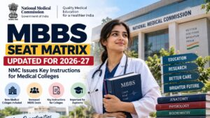 NMC MBBS Seat Matrix 2026-27 Updated