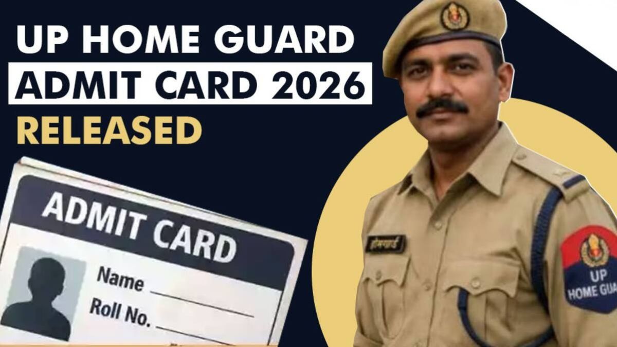 UP Home Guard PET Admit Card 2026