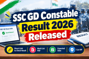 SSC GD Constable Result 2026 Released