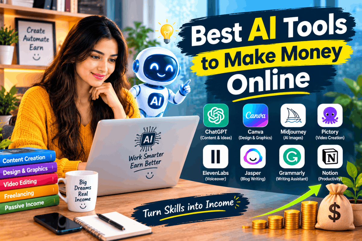 Best AI Tools to Make Money Online Check All Details Here