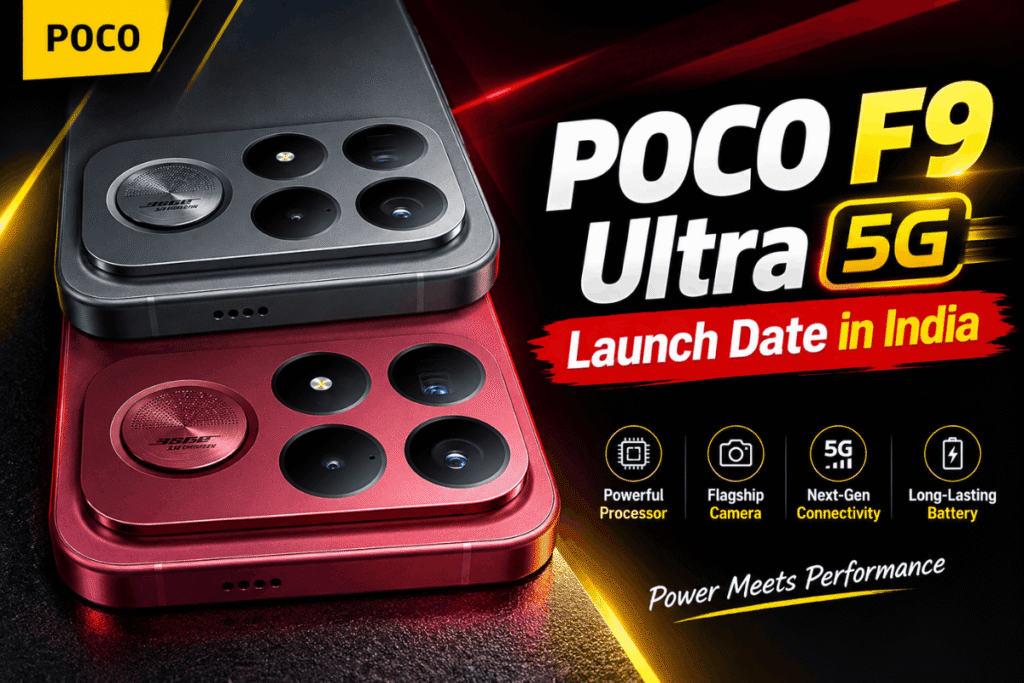 POCO F9 Ultra 5G Launch Date in India